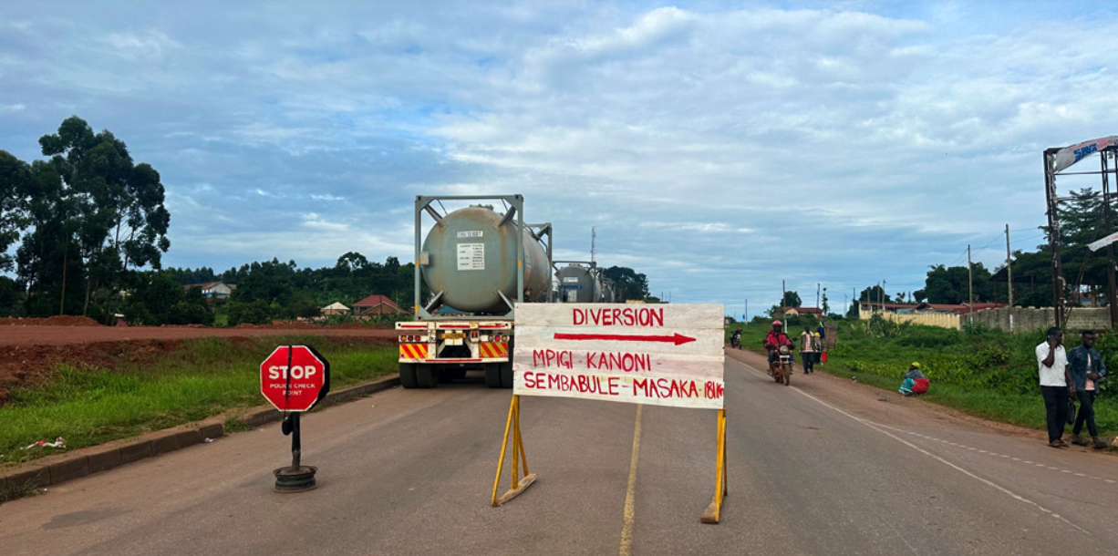 Katuna Road repairs: commuters told to allow extra time
